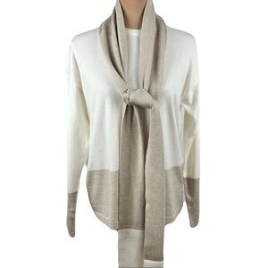 NWT Liz Claiborne sweater and matching scarf